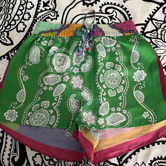 Zara Bandana Shorts Multicolor - Picture 4 of 7